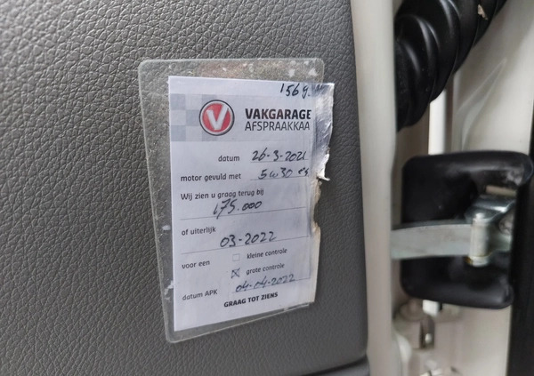 Volkswagen Crafter cena 44900 przebieg: 185106, rok produkcji 2010 z Luboń małe 137